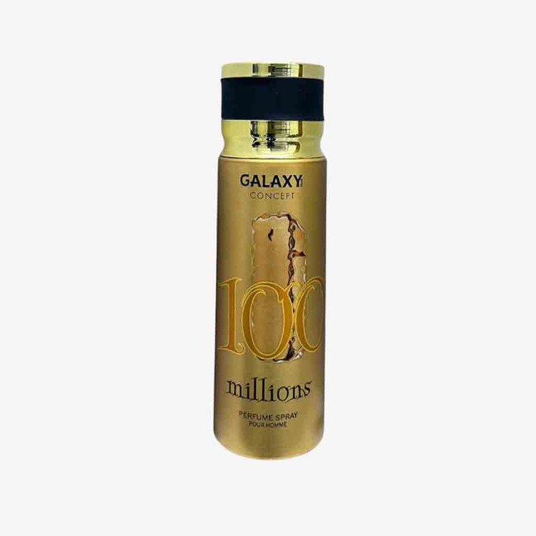 سپری پرفیوم مردانه Galaxy Concept مدل 100 Millions