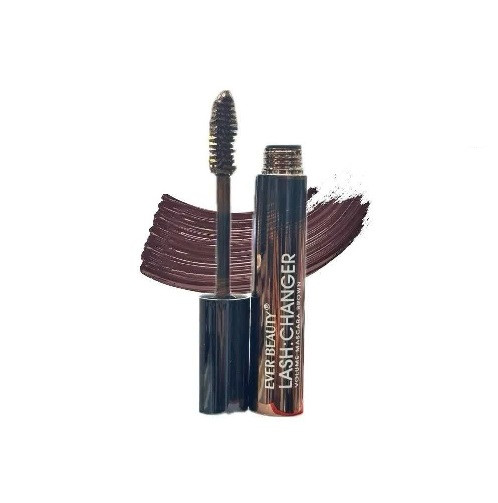 ریمل حجم دهنده قهوهایی برند EVER BEAUTY