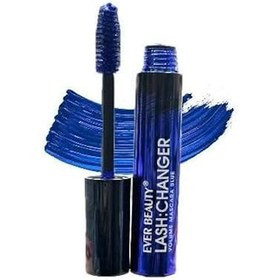 ریمل حجم دهنده رنگ آبی برند EVER BEAUTY