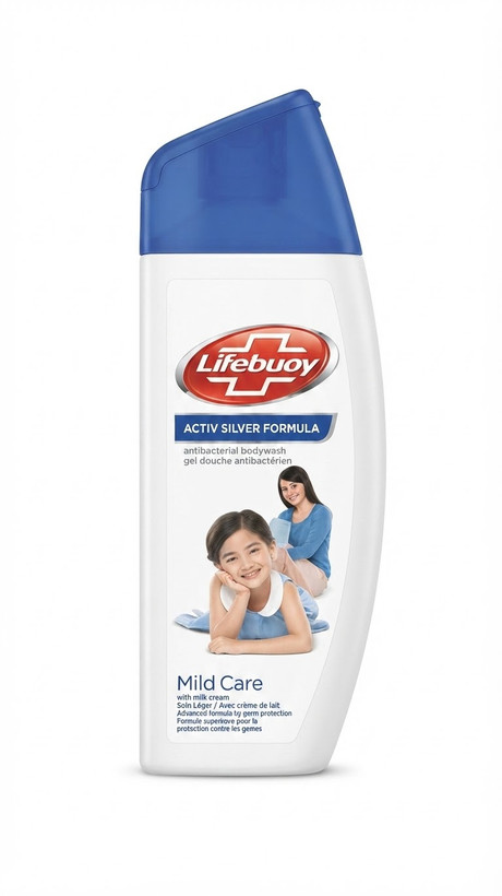 شامپو بدن آنتیباکتریال مدل Mild Care (حاوی کرم شیر)